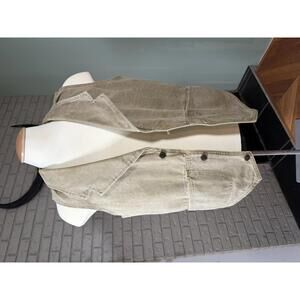 Vintage KOOLAH Canvas Utility Vest • Made in Canada • 90s Workwear Vest • Large